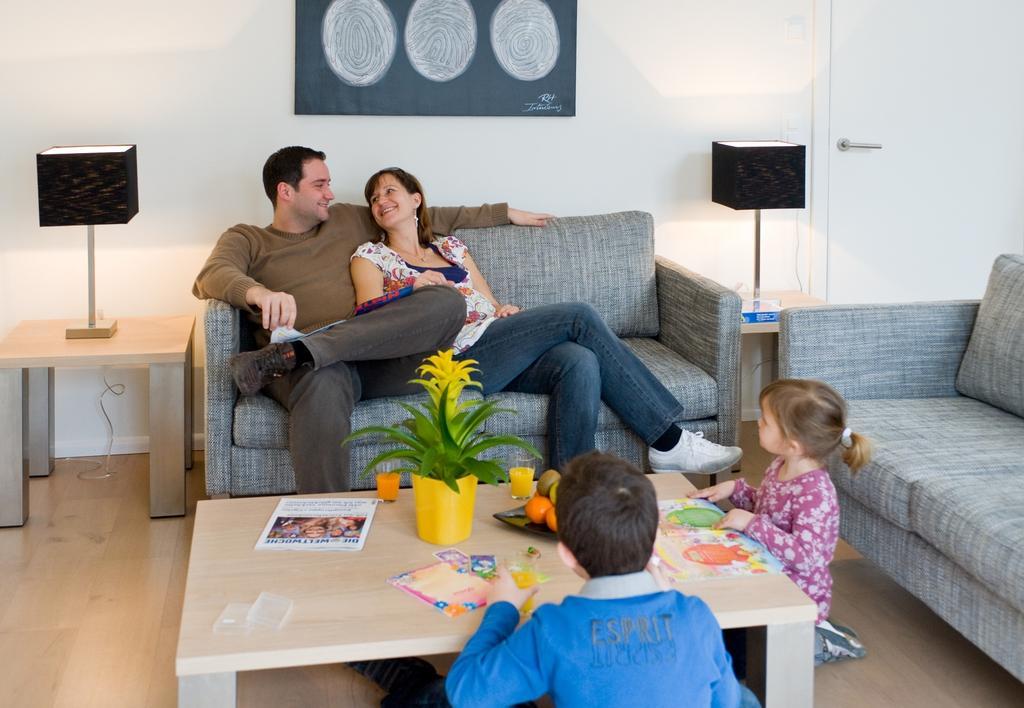 Resort Walensee Appartements Unterterzen 객실 사진